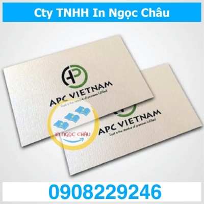  	In name card giấy mỹ thuật giá rẻ
