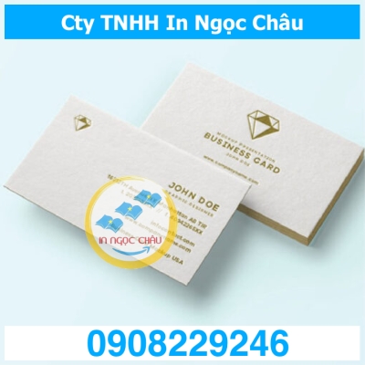  	In danh thiếp giấy mỹ thuật giá rẻ TpHCM