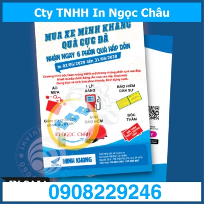  	Công ty in tờ rơi lấy nhanh giá rẻ HCM