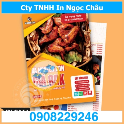  	In tờ rơi nhanh giá rẻ lấy ngay TpHCM