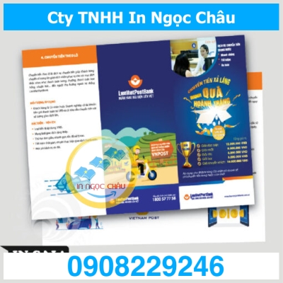  	In brochure nhanh số lượng ít lấy liền giá rẻ TpHCM