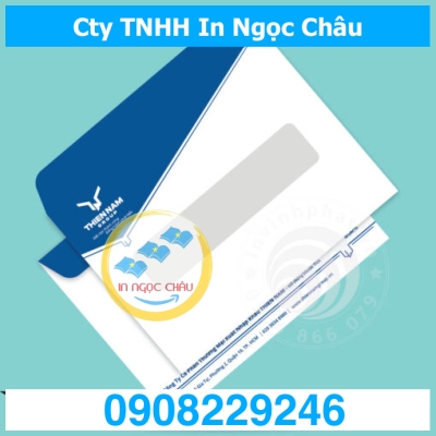  	In bao thư trung 17 x 23 cm hoặc 18 x 25 cm giá rẻ nhất