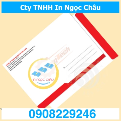  	In bao thư lớn 25 x 35cm giá rẻ TpHCM