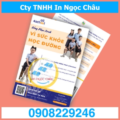  	Thiết kế tờ rơi quảng cáo giá rẻ