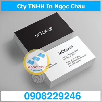  	In card visit lấy liền giá rẻ TpHCM