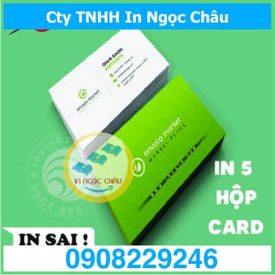  	In Card Visit combo 5 hộp