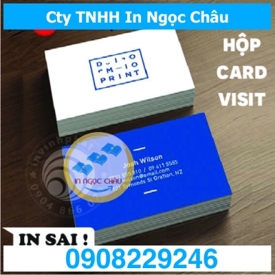  	In Card Visit combo 2 hộp