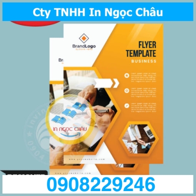  	Thiết kế flyer giá rẻ