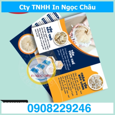  	Thiết kế tờ gấp giá rẻ
