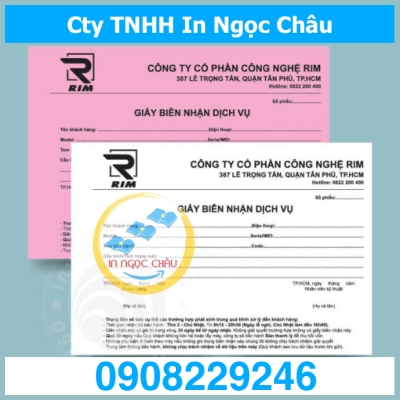  	in biểu mẫu 2 liên giá rẻ TpHCM