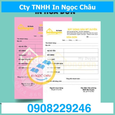  	In hóa đơn bán lẻ
