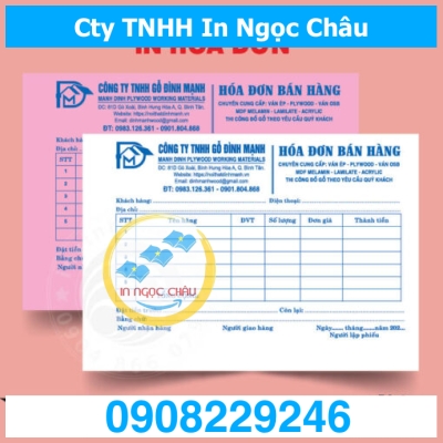  	In hóa đơn 2 liên giá rẻ