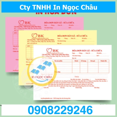  	Công ty in hóa đơn 3 liên giá rẻ