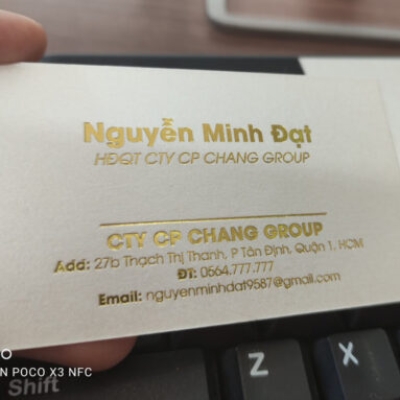  	In card giấy mỹ thuật giá rẻ