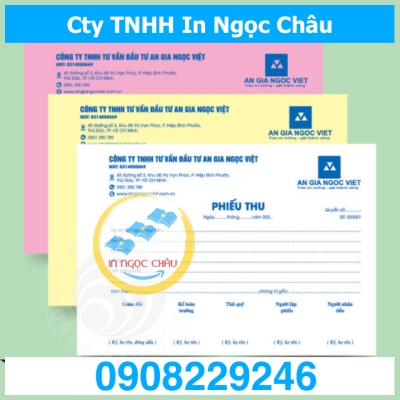  	In biểu mẫu 3 liên giá rẻ