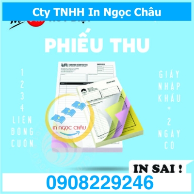  	In Phiếu Thu