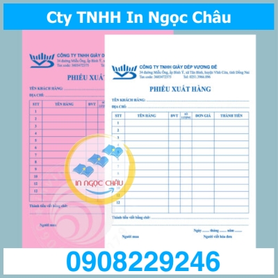  	In phiếu xuất kho – Nhập kho giá rẻ TpHCM