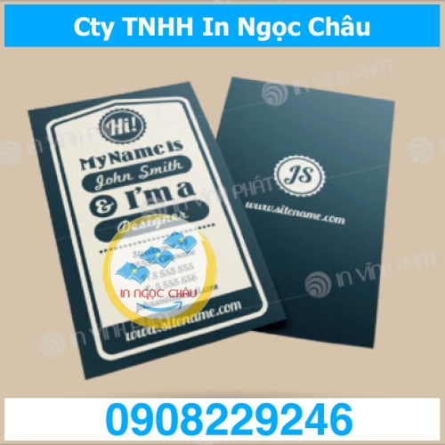 	In Name Card combo 20 hộp