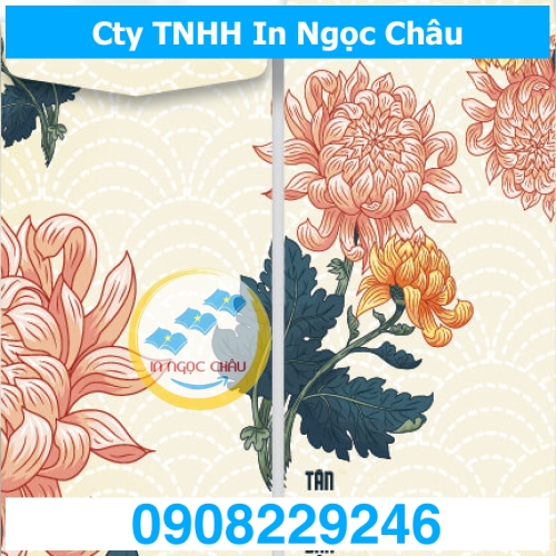  	IN BAO LÌ XÌ TẾT 2025