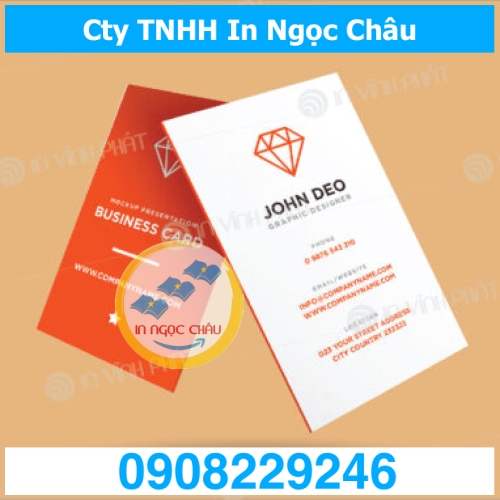  	In Name Card combo 2 hộp