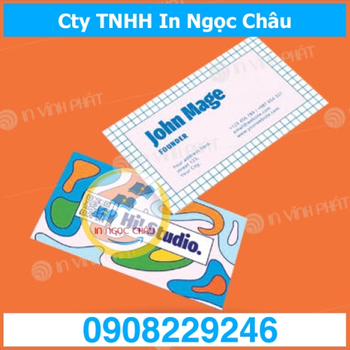  	In Name Card combo 2 hộp