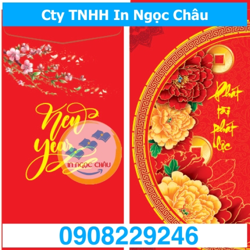  	IN BAO LÌ XÌ TẾT 2025