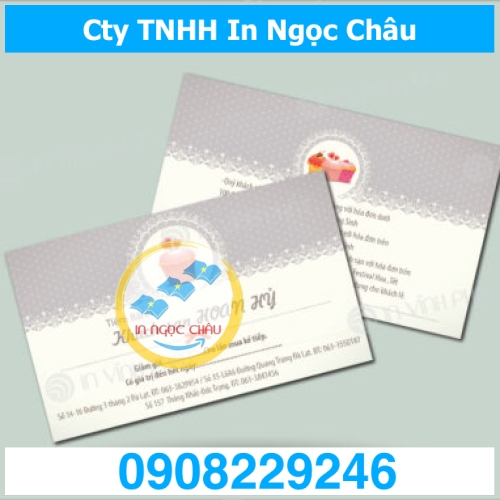  	In Name Card combo 2 hộp