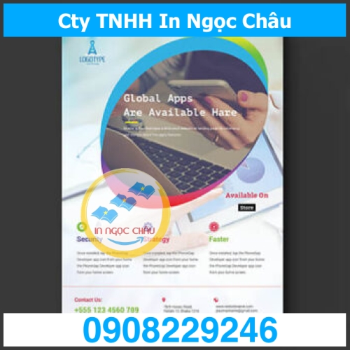  	Thiết kế leaflet giá rẻ