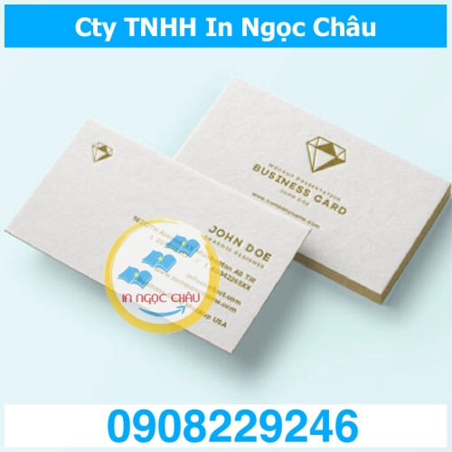  	In danh thiếp giấy mỹ thuật giá rẻ TpHCM