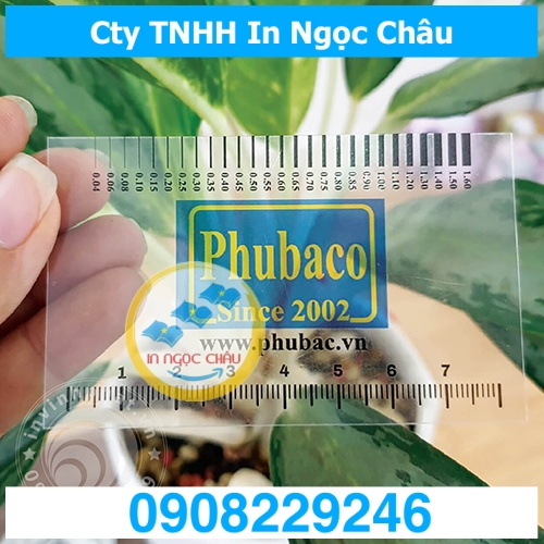  	In name card nhựa giá rẻ TpHCM