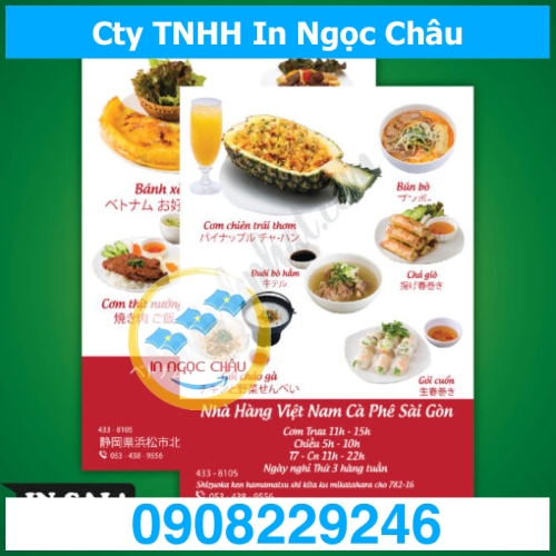  	In Leaflet giá rẻ