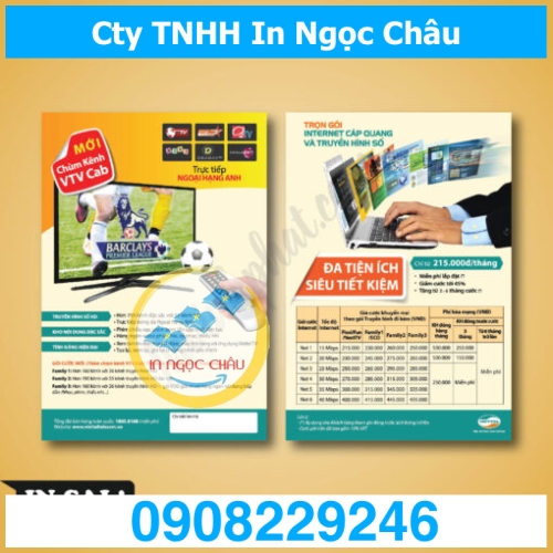  	In Leaflet giá rẻ