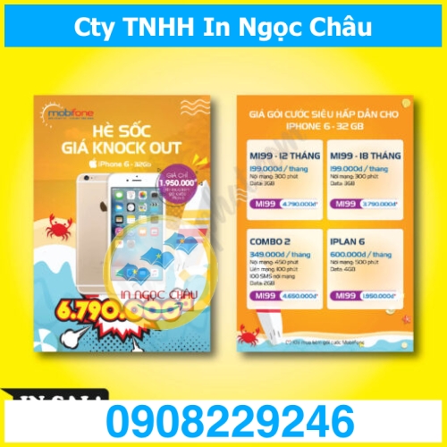  	In Leaflet giá rẻ