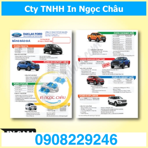  	In Leaflet giá rẻ