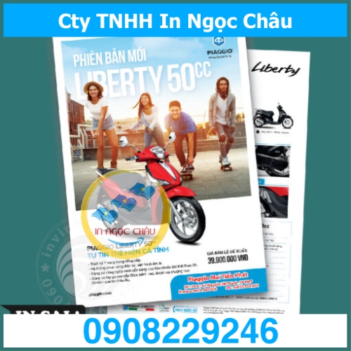  	In leaflet nhanh lấy liền giá rẻ TpHCM