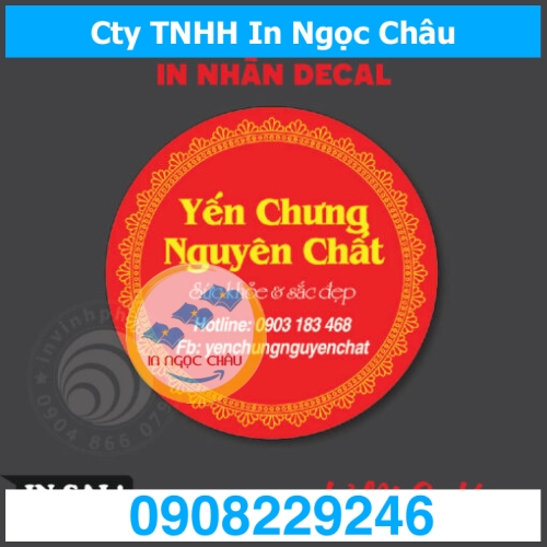  	In tem nhãn giá rẻ