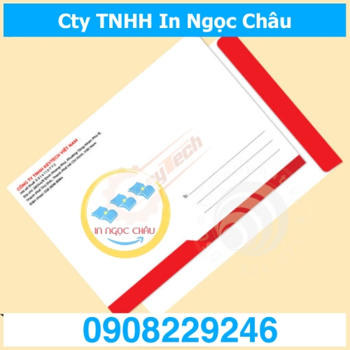  	In bao thư lớn 25 x 35cm giá rẻ TpHCM