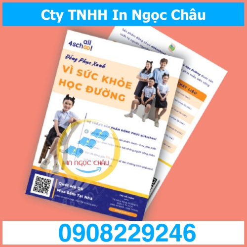  	Thiết kế tờ rơi quảng cáo giá rẻ