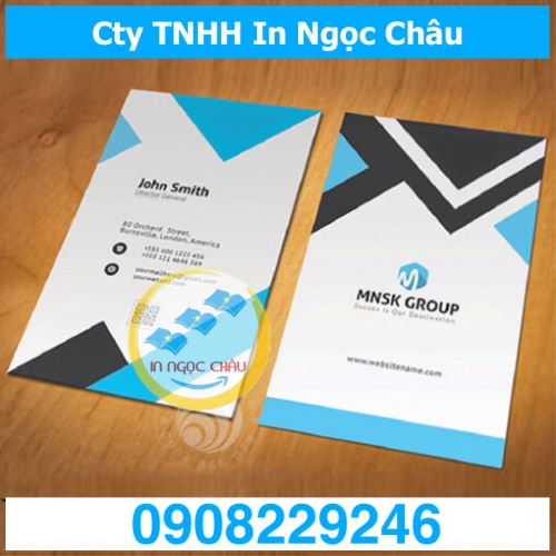  	In name card nhanh đẹp giá rẻ HCM