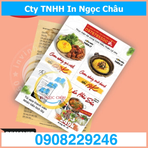  	Thiết kế leaflet giá rẻ
