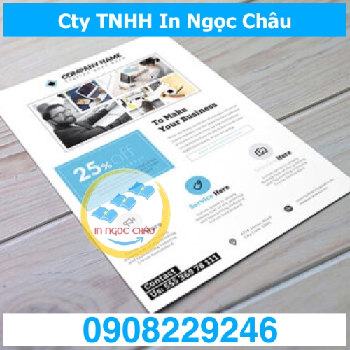  	In Tờ Rơi Quảng Cáo Giá Rẻ