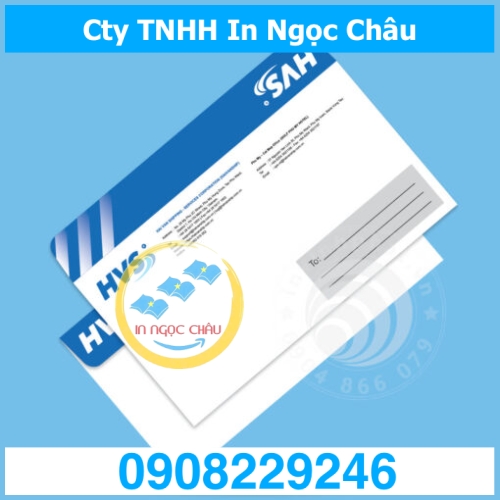  	IN BAO THƯ – BÌ THƯ – PHONG BÌ