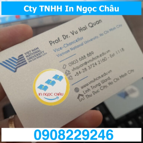  	In name card giấy mỹ thuật giá rẻ