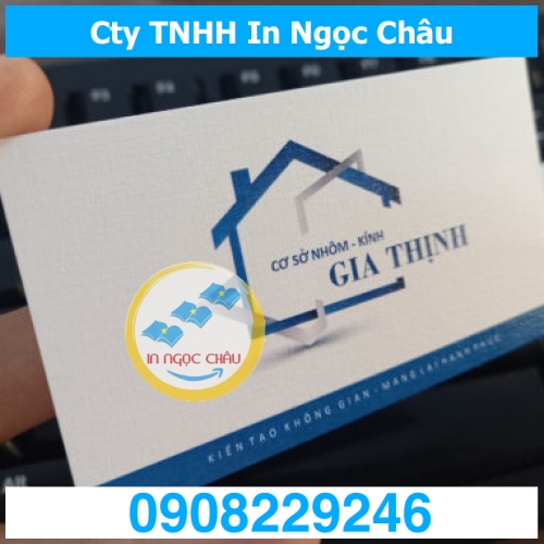  	In name card giấy mỹ thuật giá rẻ