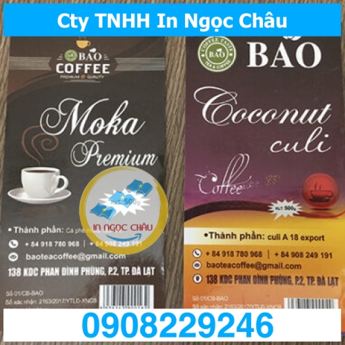  	In Nhãn Decal Giấy