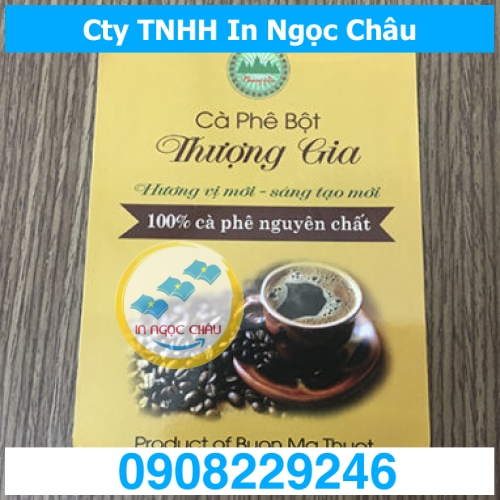  	In Nhãn Decal Giấy