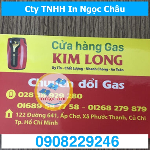 	In Nhãn Decal Giấy
