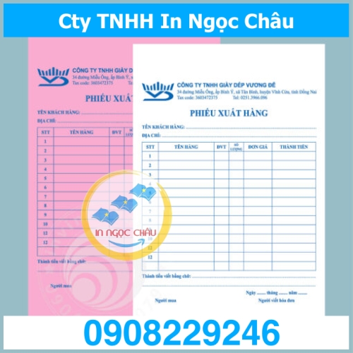  	In phiếu xuất kho – Nhập kho giá rẻ TpHCM