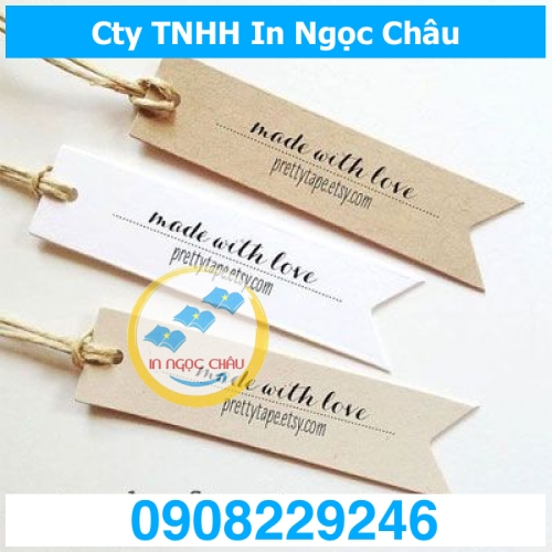  	Giá rẻ hơn 20% khi In Tag, Mác, Thẻ treo, Price tag