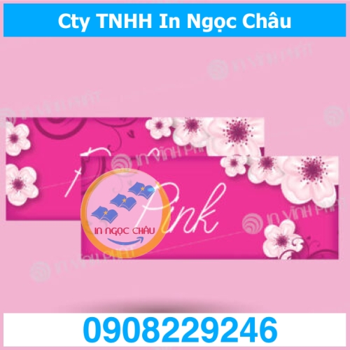  	Giá rẻ hơn 20% khi In Tag treo bông tai
